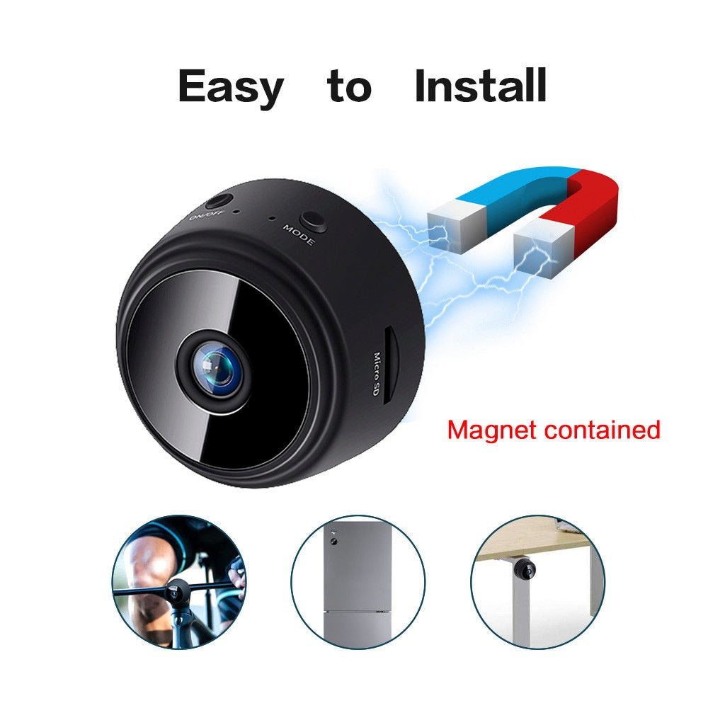 A9 Mini Camera 1080P HD - Wireless Mini Wi-Fi Security Camera