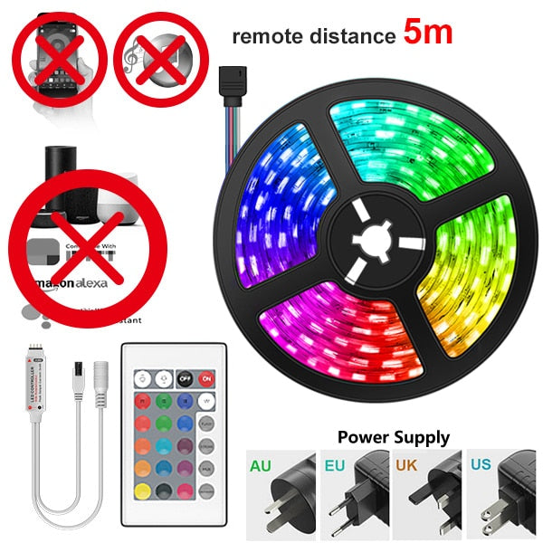 5M-30M WIFI-Bluetoooth LED Strip Lights